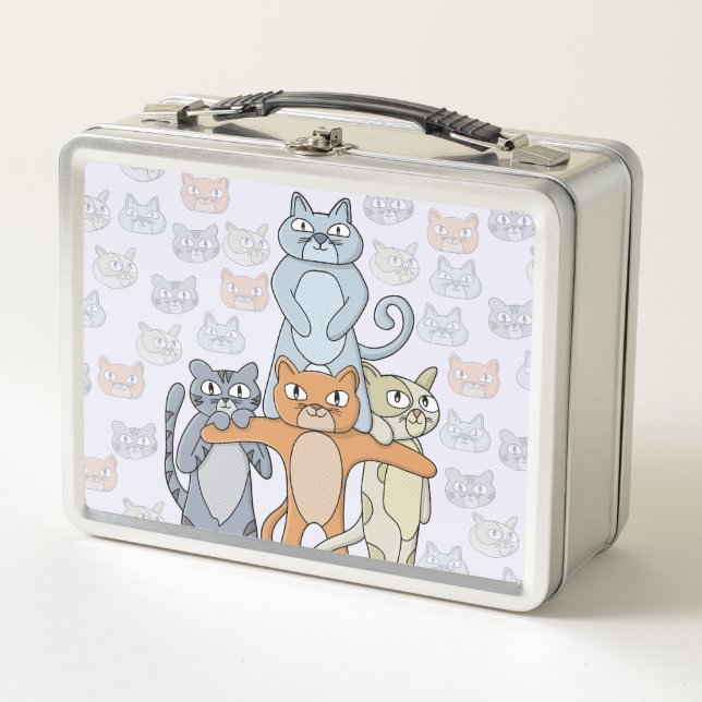 Lunch Box Les Chats Géniaux (Devant)