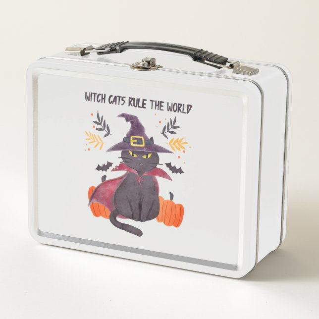 Lunch Box Les Chats-Sorcières dominent le monde (Devant)