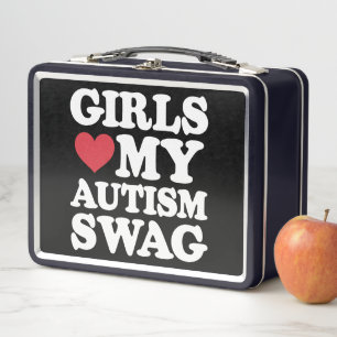 Lunch Box Les filles adorent mon look autistique drôle de se