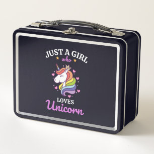 Lunch Box Les filles aiment le club de fans de Unicorn
