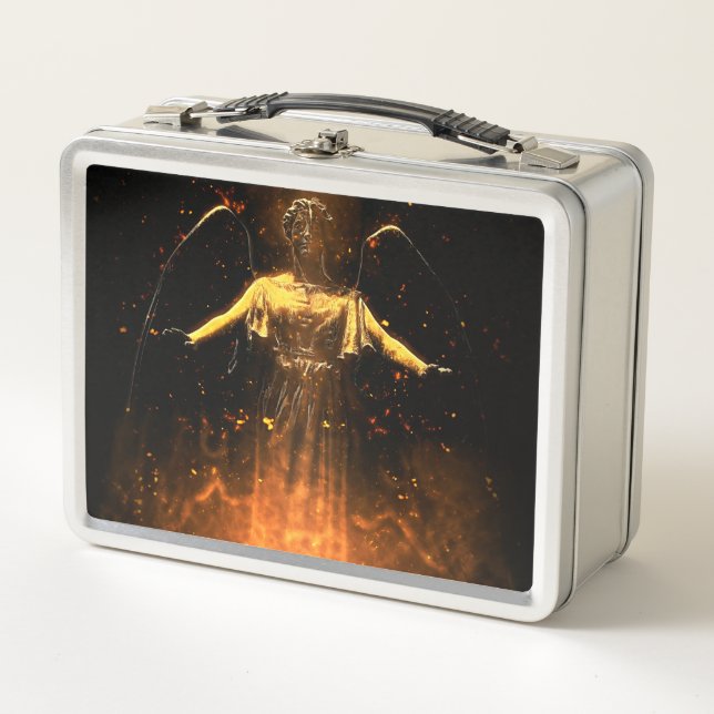 Lunch Box Les Flammes Sont En Hausse (Devant)