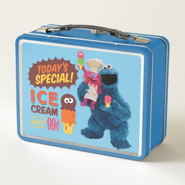 Lunch Box Les gourmands de Monster | Spécial d'aujourd'hui (Dos)