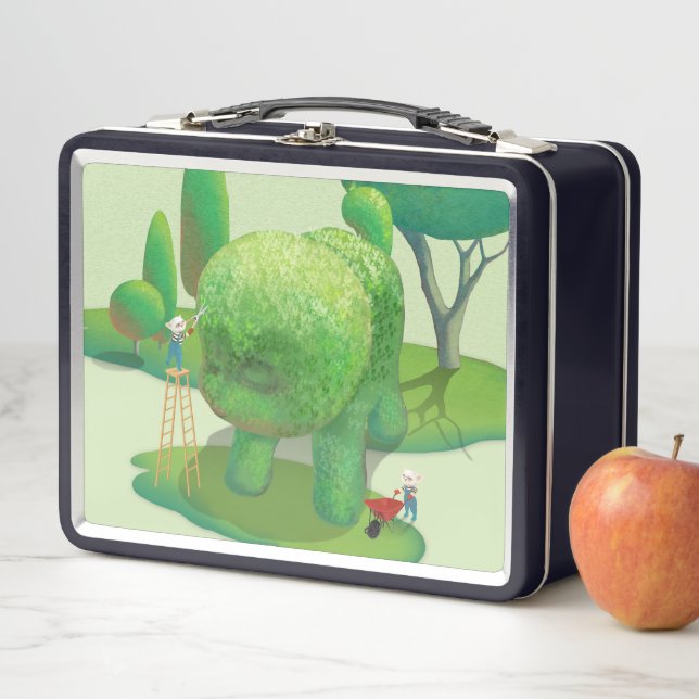 Lunch Box Les jardiniers de chats et les animaux verts (En situation)