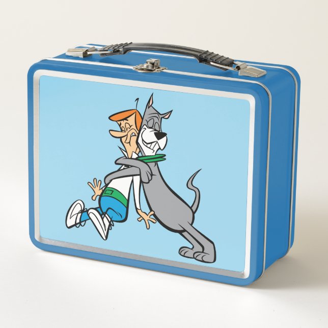 Lunch Box Les Jetsons | George & Astro Hug (Devant)
