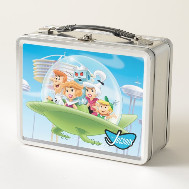 Lunch Box Les Jetsons | La Voiture Volante Familiale (Devant)