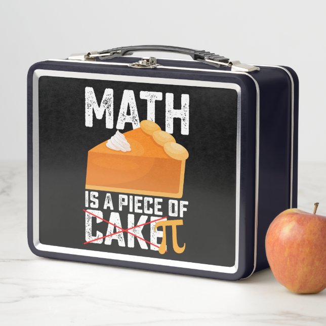 Lunch Box Les maths sont un jeu d'enfant jour de Pi drôle (En situation)