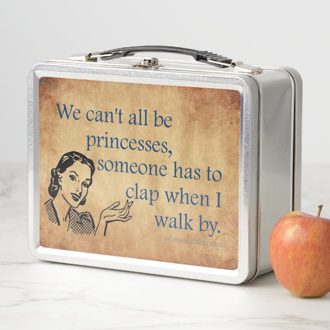 Lunch Box Les princesses de SlipperyJoe applaudissent affich (En situation)