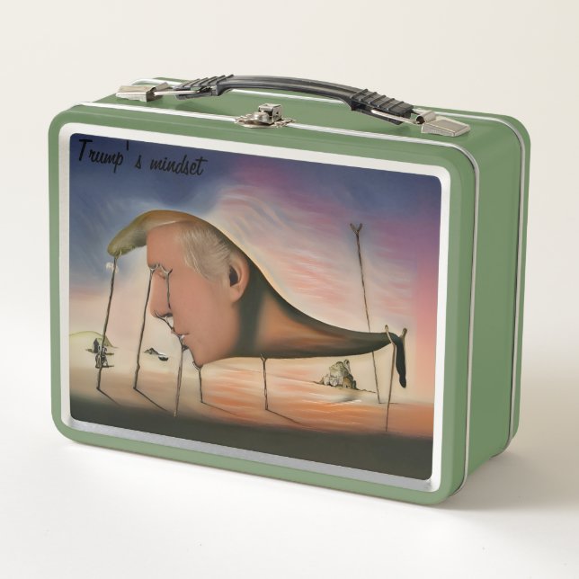 Lunch Box "L'état d'esprit de Trump" (Devant)