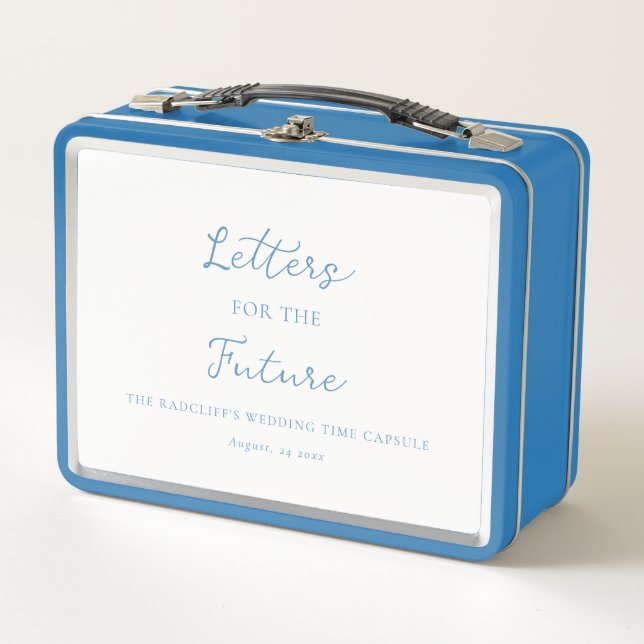 Lunch Box Lettres pour la boîte de capsule temporelle de mar (Devant)