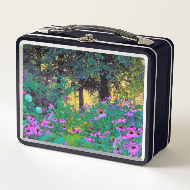 Lunch Box Lever du soleil brumeux dans mon jardin Rubio (Devant)