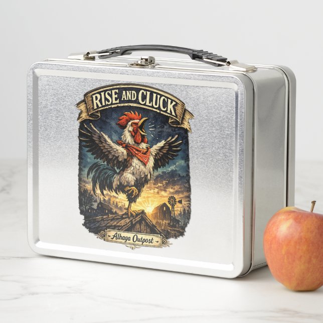 Lunch Box Lever et glousser -  (En situation)