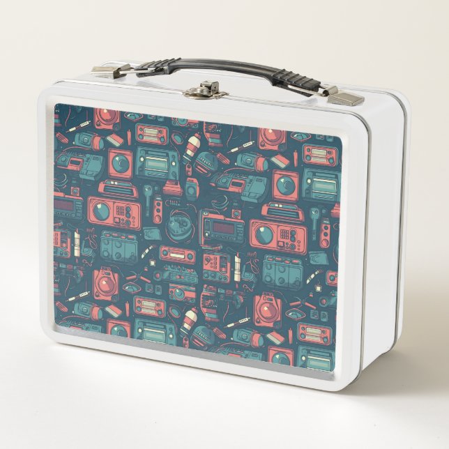 Lunch Box L'explosion du passé : la technologie des années 8 (Devant)