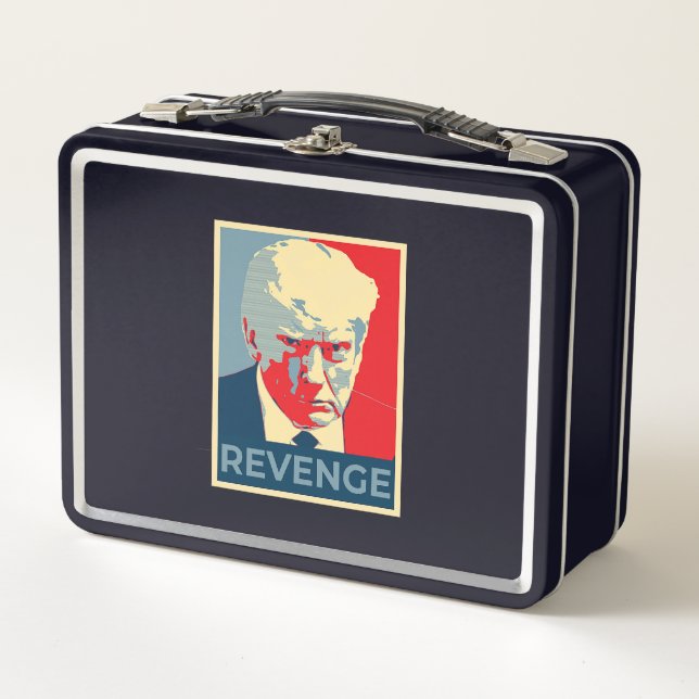 Lunch Box Libérez Donald Trump mug tiré vengeance républicai (Devant)