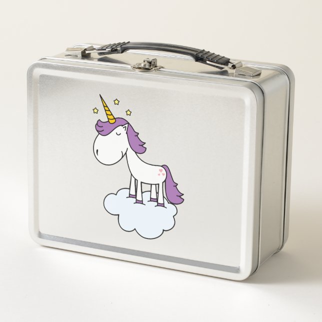Lunch Box licorne adorable (Devant)