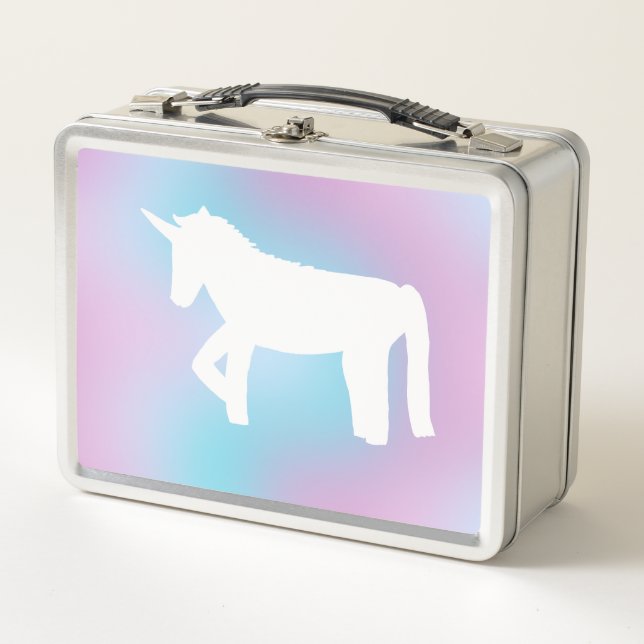 Lunch Box Licorne Arc-en-Ciel (Devant)