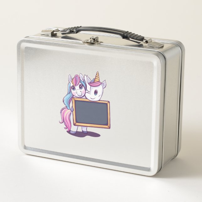 Lunch Box Licorne Enseignante (1) (Devant)