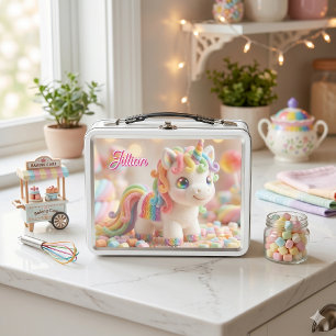 Lunch Box Licorne Guimauve et Rêve de Bonbons Pastel