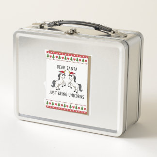 Lunch Box Licornes de Noël Sweat de Noël Moche Amoureux de L
