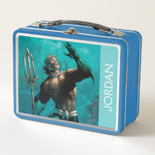 Lunch Box Ligue Justice #10 Aquaman Noyé Variant de Terre