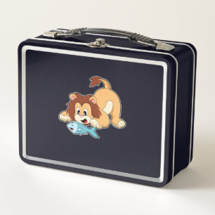 Lunch Box Lion avec poisson