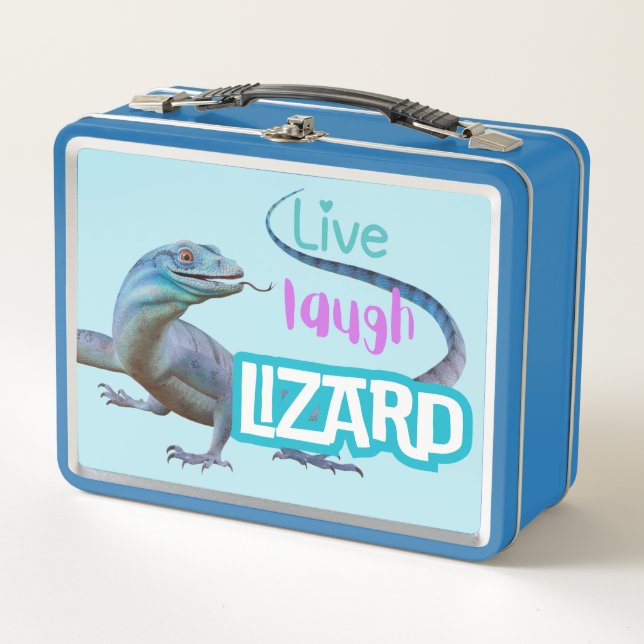 Lunch Box Live Laugh Lizard (Devant)