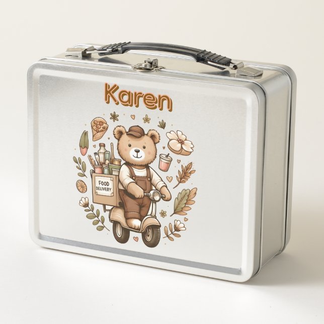 Lunch Box Livraison de nourriture personnalisée  (Devant)