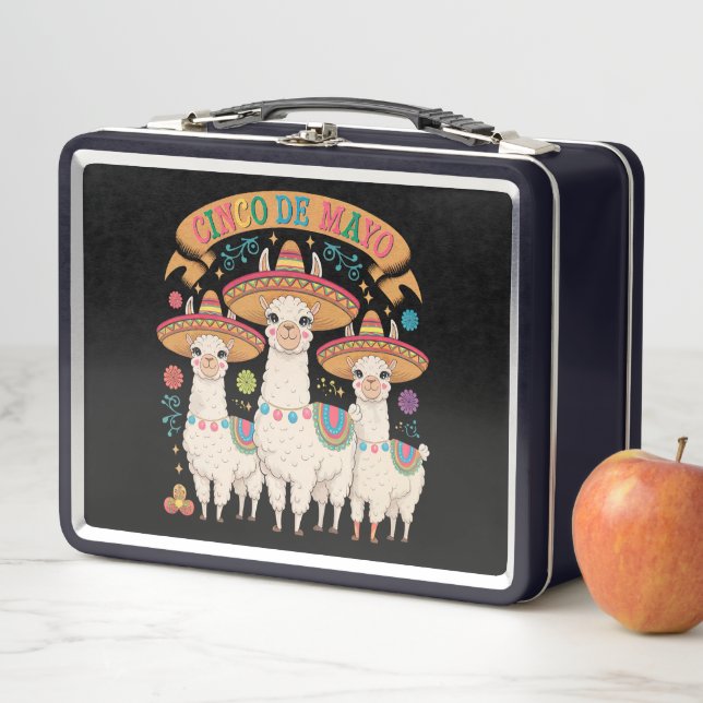 Lunch Box Llama drôle Cinco De Mayo Fête Party (En situation)
