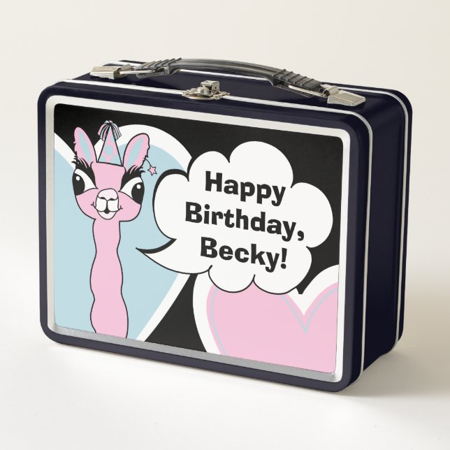 Lunch Box Llama Pyjama (Devant)