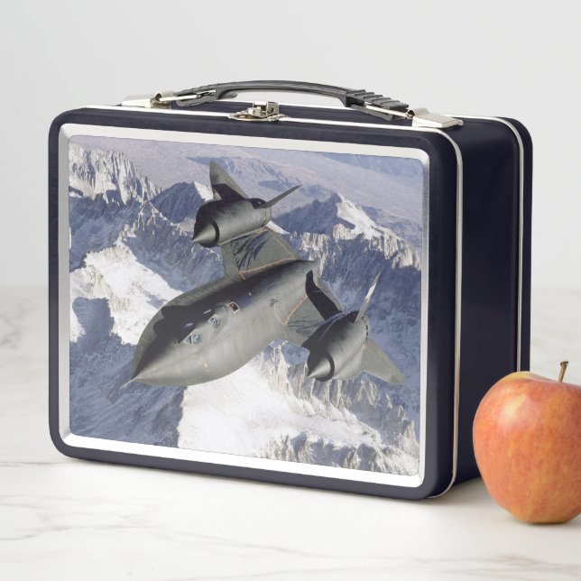 Lunch Box Lockheed SR-71B Blackbird (En situation)