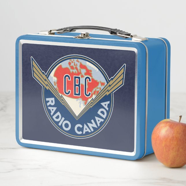 Lunch Box Logo CBC 1940s (En situation)