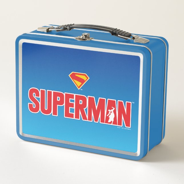 Lunch Box Logo classique Superman Bold (Devant)
