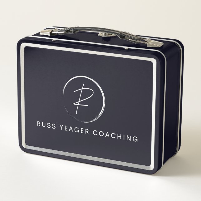 Lunch Box Logo de signature de coaching de Russ Yeager (Dos)