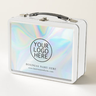 Lunch Box Logo d'entreprise simple Iridescente Promotion Swa