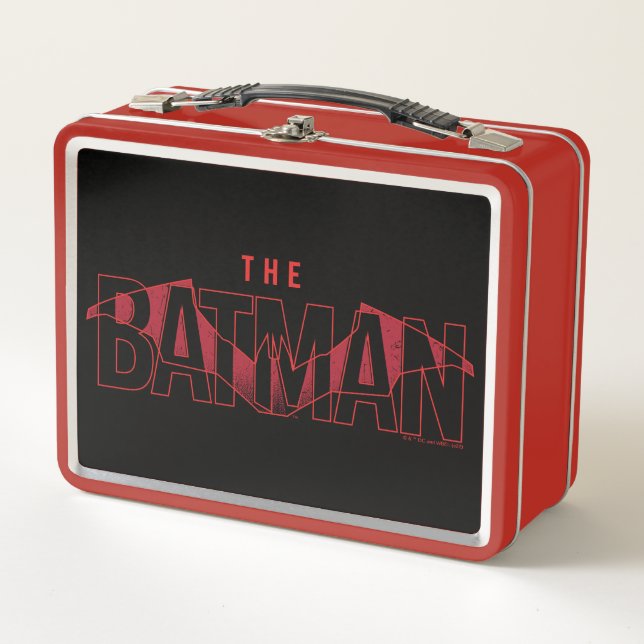 Lunch Box Logo superposé de Batman Bat (Devant)