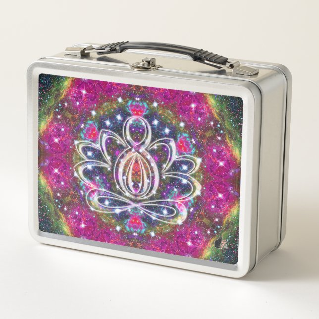 Lunch Box Lotus Zen Atmosphérique (Devant)