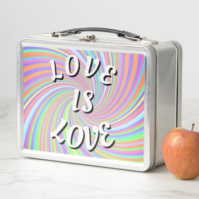 Lunch Box Love Is Love Fierté  (En situation)