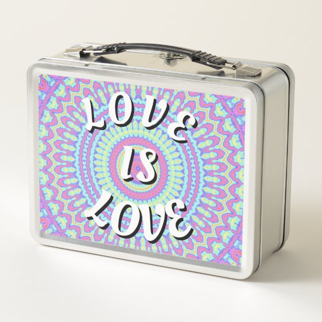 Lunch Box Love Is Love Fierté  (Dos)