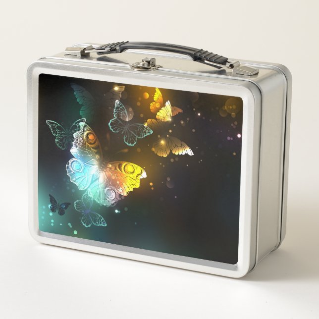 Lunch Box Luminous Butterfly and Night butterflies (Devant)