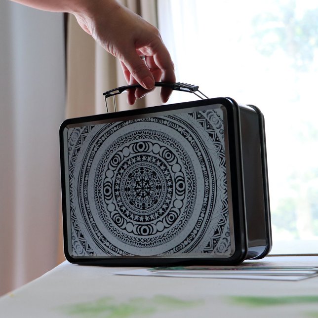 Lunch Box Lune Enfant Mandala Triple Lune Sorcière (Créateur téléchargé)