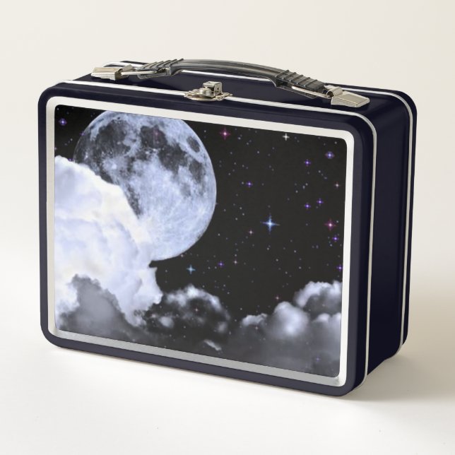 Lunch Box Lune & Étoiles (Devant)