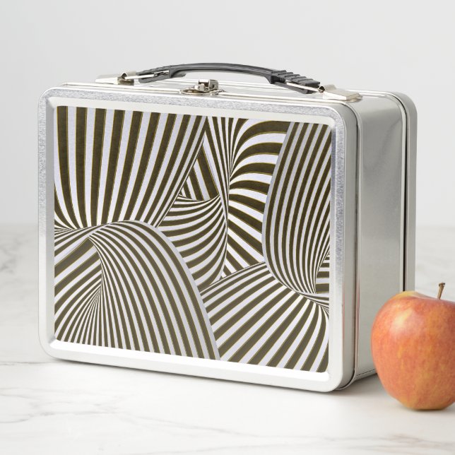 Lunch Box Lunette 3D Twists (En situation)