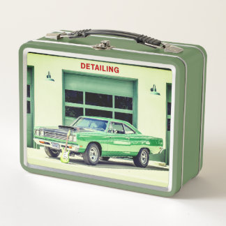 Lunch Box Lunette de voiture verte