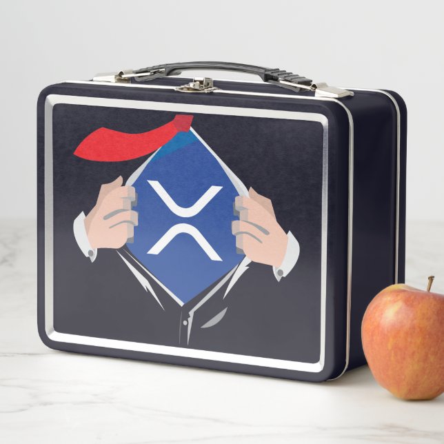 Lunch Box Lunette d'image XRP Superhero (En situation)