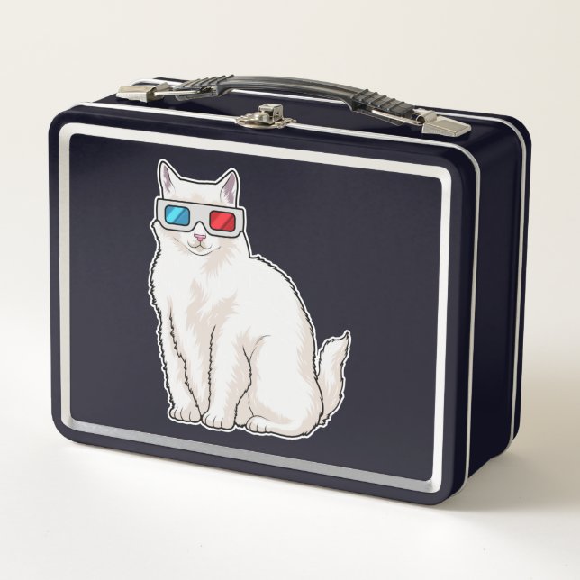 Lunch Box Lunettes de chat (Devant)