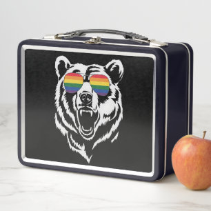 Lunch Box Lunettes de soleil arc-en-ciel drapeau de la fiert