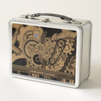 Lunch Box Machines à vapeur (Brassy)