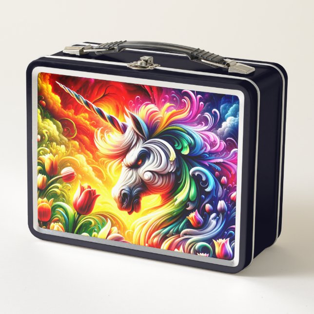 Lunch Box Mad Unicorn (Devant)