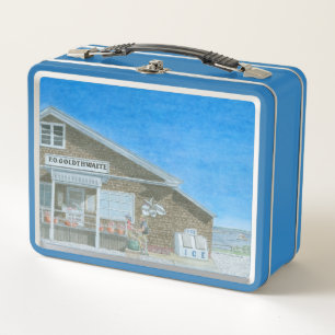 Lunch Box Magasin général du Maine à l'aquarelle