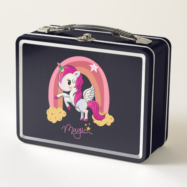 Lunch Box Magic Unicorn Fan Club (Devant)
