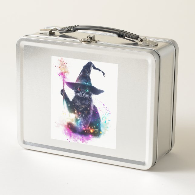 Lunch Box Magie de chat Wizard (Devant)